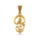 Traditional Murugan Vel Gold Pendant