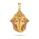 Traditional Lord Ganesh Gold Pendant