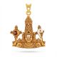 Traditional Lord Balaji Gold Pendant