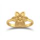 Casting Floral Motif Ring
