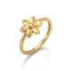 Casting Floral Motif Ring