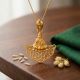 Lotus Carpet Lakshmi Casting Gold Dollar