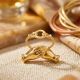 Textured Rope Gold Ring