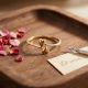 Twin Heart Bypass Ring Gold