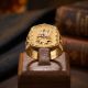 Traditional Flower Gold Ring