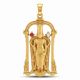 22K Gold Lord Venkateswara Pendant for unisex