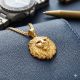Modern Lion Signet Casting Gold Dollar