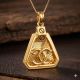 Imperial Sunburst Interlocking Casting Gold Dollar