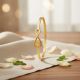Trendy Infiniy Heart Gold Gadi