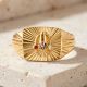 Mens Gold Lord Balaji Ring