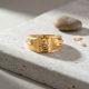 God Balaji Casting Gold Ring