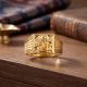 Lord Ganapathy Casting Gold Ring