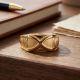 Bold Infinity Casting Gold Ring