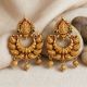 Royal Heritage Gold Chandbali Drops