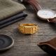 Infinite Prestige Grid Casting Gold Ring