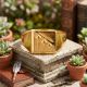 Geometric Casting Gold Gents Ring