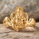 Anugraha Lord Ganesha Casting Gold Ring