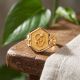 Divine Hexagon Vel Tamil Om Gold Signet Ring