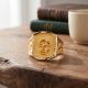 Lord Murugan Vel Signet Gold Ring
