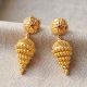 Graceful Cluster Drop Gold Jhumka