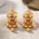 Traditional Lakshmi Casting Gold Earrings