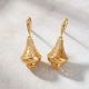 Classic Lantern Casting Gold Earrings
