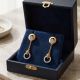 Elegance Casting Gold Drop Earrings