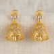 Modern Bell Filigree Gold Jhumka