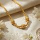 Traditional Hollow Balls Rope Gold Chain