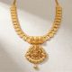 Traditional Lakshmi Motif Gold Necklace