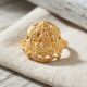 Goddess Lakshmi Lotus Casting Ladies Ring