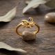 Royal Avian Casting Gold Ring