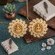 Lakshmi Radiance Stone Gold Studs