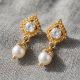 Traditional Luxury Pearl Gold Drops