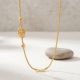 Classical Lakshmi Mugappu Gold Chain