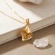 Graceful Scroll Leaf Gold Dollar