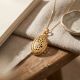 Rajkot Oval Filigree Gold Dollar