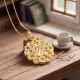 Women's Floral Wheel Gold Dollar