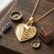 Luxurious Heart Gold Dollar