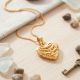 Trendy Heart Gold Dollar
