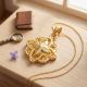 Premium Blossom Motif Gold Dollar