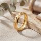 Wedding Leaf Casting Gold Ring