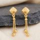Elegance Pyramid Casting Gold Chain Drops