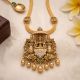 Divine Gaja Lakshmi Rope Gold Necklace