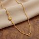 Veda Lakshmi Oval Mugappu Gold Chain
