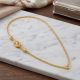 Sacred Mayura Mugappu Gold Chain