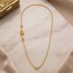 Anugraha Lakshmi Side Mugappu Gold Chain