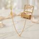 Trishitha Lakshmi Round Gold Chain