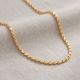 Twisted Rope Fancy Gold Chain