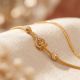 Lakshmi Mugappu Antique Gold Chain